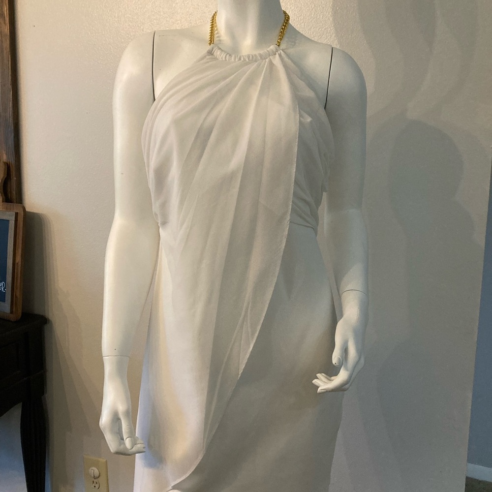 White summer dress